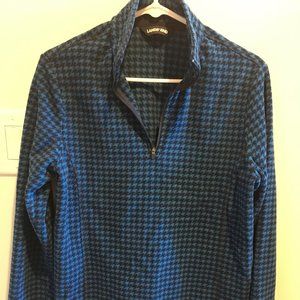 Lands' End Quarter Zip Fleece Pullover